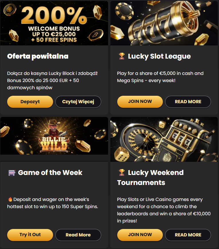 Lucky Block bonus
